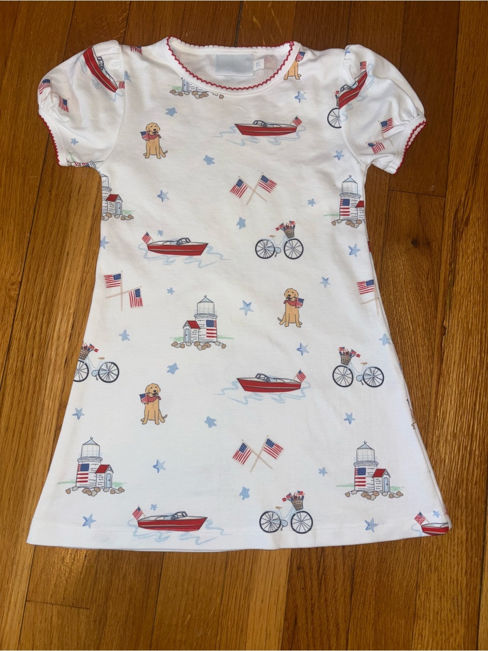 Little English American Coastal Summer Pima Dress 2T